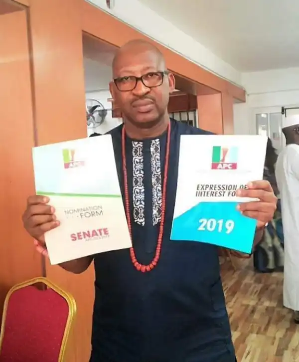 Patrick Obahiagbon Picks APC Nomination Form (Photos)